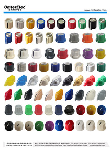 3010(17x17) black gold silver Aluminum <strong>shell</strong> <strong>knob</strong> musical instrument <strong>knob</strong> manufacturers - Product Image 6