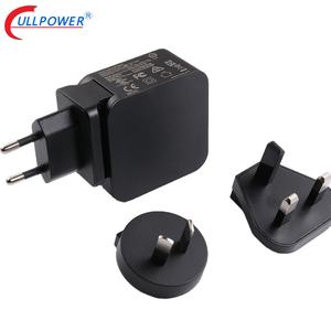 Caricatore PD da 30W con prese CA intercambiabili (5V 3A, 9V 3A, 12V 2A, 15V 2A, 20V 1.5A) - Spine AU, EU, UK, US - Certificazione RoHS Livello VI - Product Image 2