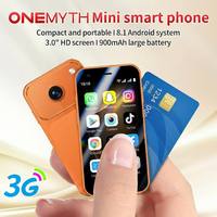 Teléfono Móvil A17 Mini 3G con Precio de Fábrica, Android 8.1, 2+16 GB de Almacenamiento, Pantalla de 3.0'', 1000 mAh, Multi Idioma, Mini Smartphone