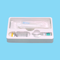 Bandeja Combinada para Jeringas y Frascos de Medicamentos, Fabricada con Moldeo al Vacío, Bandeja de Embalaje para Instrumentos Médicos de PS