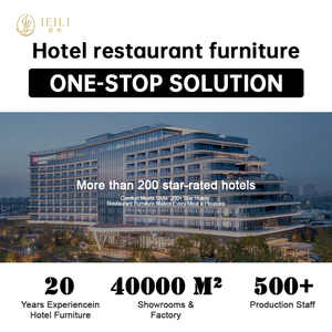 Muebles Cómodos para Cafetería, Restaurante y Bar de Resort, Mesa y Sillas Modernas para Restaurante de Hotel, Diseño Integral de Interiores - Product Image 5