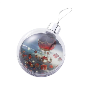 Migliore vendita Qualisub plastica e alluminio <span class=keywords><strong>natale</strong></span> palla sublimazione ornamenti di <span class=keywords><strong>natale</strong></span> spazi vuoti <span class=keywords><strong>per</strong></span> la stampa fai da te - Product Image 3