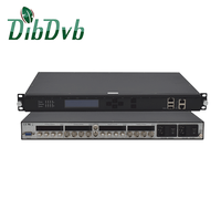 Récepteur IRD 8 canaux avec module CAM et décryptage BISS, décodeur satellite DVB-S2 DVB-T2 ISDB-T DVB-C pour chaînes TV cryptées