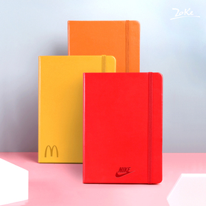 Cuaderno de estudiante A5 personalizado al por mayor, oficina de negocios de notas de Bloc, tapa dura, vendaje, decoloración, <span class=keywords><strong>diario</strong></span> de PU, imitación de cuero - Product Image 2