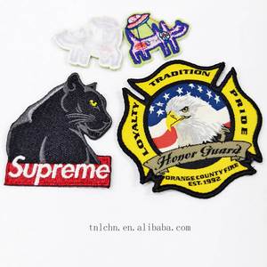 Custom Patches Bulk Heat Press Customize logo Badges Embroidery Patch <b>Iron</b> on Beaded Clothing - Product Image 2