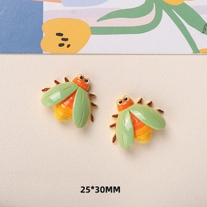จี้ห้อยกุญแจรูปแมลงปอทำจากเรซินสำหรับตกแต่งแบบทำมือ - Product Image 6