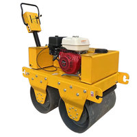 Rouleau compresseur/compacteur manuel hydraulique, sortie d'usine, rouleau de sol, rouleau compresseur pour la construction de routes