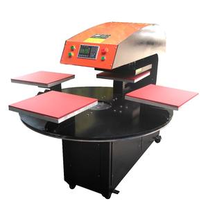 Presse à transfert de <span class=keywords><strong>vinyle</strong></span> chauffante semi-automatique pneumatique 15x15 pour vêtements, nouvelle vente chaude - Product Image 1