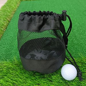 Bolsa de Golf Negra al por Mayor con Malla de Nailon de Alta Calidad y Clip de Plástico para Colgar, Conveniente para Colgar - Product Image 4