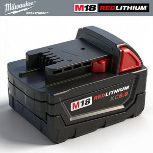 Outils de perçage sans fil RED Battery 18V 6.0Ah Batterie au lithium <span class=keywords><strong>M18</strong></span> Remplacement <span class=keywords><strong>Milwaukee</strong></span> 48-11-1850 48-11-1860 Batteries pour outils électriques - Product Image 6