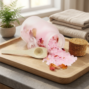 Sel rose de l'Himalaya fin, naturel, comestible, en grains raffinés, avec logo personnalisé, emballage en vrac et en sac, sel rose clair - Product Image 1