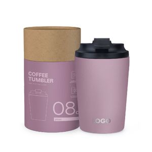 350ML Office Coffee Cup Portable Travel Cup with Cylindrical Box Packaging - Product Image 3