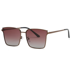 SPOEN Men's Rectangle Polarized Sunglasses UV400 Metal Frame Driving <b>Eyewear</b> - Product Image 3