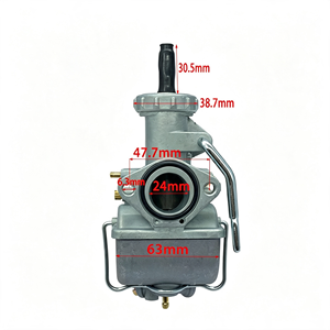 คาร์บูเรเตอร์รถจักรยานยนต์สำหรับ PZ24 TL125 TLR200 CB100 <span class=keywords><strong>CB125S</strong></span> - Product Image 2