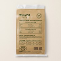 Sacs personnalisés en PP tissé pour aliments pour animaux de compagnie, impression recto-verso, sacs laminés de 20 kg pour une alimentation canine équilibrée