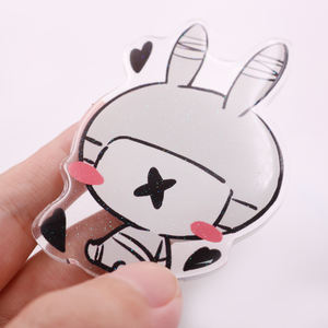 Kunshan <span class=keywords><strong>Krell</strong></span> vente en gros de charme de jeu d'anime acrylique poignée de téléphone portable personnalisée LOGO personnalisé support de téléphone portable promotionnel - Product Image 2