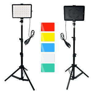 Pannello LED Professionale Dimmerabile 2700K-3500K, Luce Video Portatile in Plastica 10W 12 Pollici, Lampada Piatta per Studio Fotografico, Trucco, <span class=keywords><strong>YouTube</strong></span> - Product Image 1