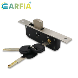 Đồ Nội Thất Phần Cứng Phụ Kiện Hot Bán Trượt Khóa Cửa SS + Sắt Cửa Khóa Tủ Cửa Chết Khóa - Product Image 5