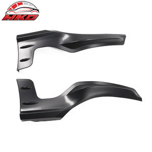 Pour Honda Civic 2022-2026 Hatchback Mugen Becquet arrière de pare-chocs, jupe de coin, noir mat, kit carrosserie de haute qualité - Product Image 4