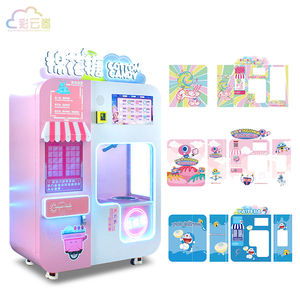 Caiyunjuan Machine à barbe à papa pour centre commercial entièrement automatique Distributeur de fleurs en soie commerciale - Product Image 6