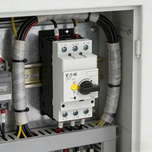 Eaton PKZM4-50 מפסק מגן מנוע, אישור UL/CE, 25 KW, 40-50A, מסופי בורג, למעגל מכונות - Product Image 2