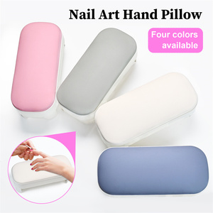 Peluquería portátil desmontable mano almohada reposamuñecas herramienta de Arte de uñas PU cuero mano almohada manicura reposamanos - Product Image 4