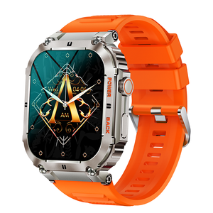 2024 K57 PRO Offres Spéciales longue veille 400 <span class=keywords><strong>m</strong></span> Ah Smartwatch 1.96 pouces plein écran tactile Fitness BT appelant des montres intelligentes - Product Image 2