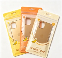 Water Proof Custom Design Electronic Accessory Pouches Eco-friendly Three Side sealed Bags for Mobile Phone case Bags