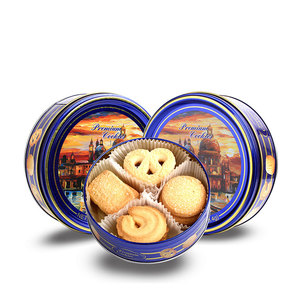 Noel aperatifler tereyağlı kurabiyeler kraliyet İngiliz danimarka tarzı çeşitli toptan tereyağlı kurabiyeler - Product Image 2