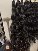 Lots de Cheveux Humains Bruts 100% Naturels Non Traités, Bouclés Style Birman et Indien, Cuticules Entièrement Alignées, Cheveux Remy, Cheveux Bruts Cambodgiens pour la Vente en Gros