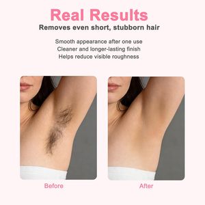 Crème dépilatoire ETRUN ALISA ODMOEM pour une peau lisse en 5-7 minutes, à l'aloe vera <span class=keywords><strong>et</strong></span> au jojoba, pour le visage, le corps, les <span class=keywords><strong>bras</strong></span>, les <span class=keywords><strong>jambes</strong></span>, la poitrine, le dos, les aisselles <span class=keywords><strong>et</strong></span> la ligne du bikini. - Product Image 5