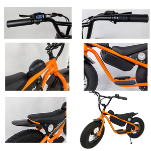 Vente chaude Usine 20 pouces Batterie Au Lithium 36V 5.0AH 800w Vélo D'équilibre Électrique <span class=keywords><strong>Stacyc</strong></span> Style Vélo Pour Enfants Électrique - Product Image 4