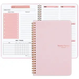 2024 Weekly Planner Agenda Notebook Planner Pouch 52 Weeks Planner Schedules Stationery School Office Supplies Stationery