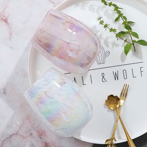 Portacandele in vetro iridescente a forma di uovo colorato creativo da 15 once portacandele leopardato personalizzato <span class=keywords><strong>Vintage</strong></span> - Product Image 4