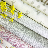 Baby Baumwolle Flanell reaktiv bedruckte und gefärbte Kleidung Bettwäsche Textil Pyjama 120g/m² 150g/m² Falt rolle