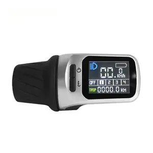 <span class=keywords><strong>TongSheng</strong></span> — Kit de motorisation de vélo électrique, avec écran LCD, écran XH18, 1 to, 2 câbles, accélérateur de pouce, pour Kit moteur à entraînement central dans le pédalier, tsdz2 - Product Image 1