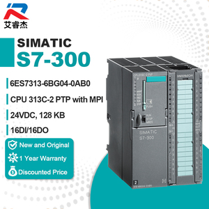 Nuevo Módulo PLC SIMATIC S7-300 6ES7313-6BG04-0AB0 Original, CPU Compacta 313C-2 PTP, 6ES7 313-6BG04-0AB0, Controlador Programable - Product Image 1