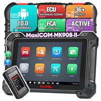 Herramienta de Diagnóstico Autel MaxiCOM MK908 II 2, Escáner OBD2, Codificación ECU, Actualización del MS906BT MS906 Pro para Todos los Autos