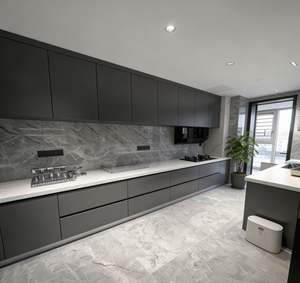 BALOM Customized Modern <b>Kitchen</b> <b>Cupboard</b> Set Plywood Ready to Assemble <b>Kitchen</b> Cabinets Small <b>Kitchen</b> <b>Storage</b> Cabinet - Product Image 2