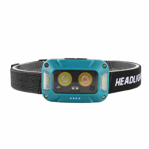 Công suất cao COB LED đèn pha đèn pin có thể điều chỉnh Type-C sạc LED đầu đèn ánh sáng cho sử dụng ngoài trời - Product Image 1