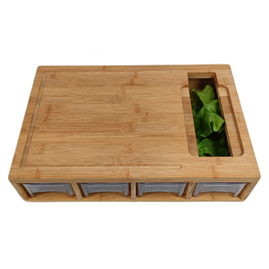 <span class=keywords><strong>Planche</strong></span> à découper de haute qualité avec conteneurs Planches à découper <span class=keywords><strong>en</strong></span> vrac <span class=keywords><strong>planche</strong></span> à découper <span class=keywords><strong>en</strong></span> bambou <span class=keywords><strong>en</strong></span> <span class=keywords><strong>bois</strong></span> avec quatre tiroirs et râpes - Product Image 3