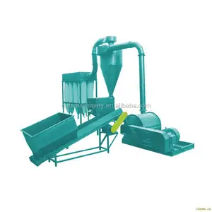 huge yield Green Friendly Full-automation Easy operation high quality Dafu wood flour machine for sale