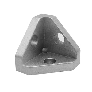 Fente d'usine 8 3 voies <span class=keywords><strong>30x30</strong></span> 40x40 connecteur de profil d'angle Triangle support de Cube carré - Product Image 6