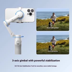 Accesorios <span class=keywords><strong>para</strong></span> <span class=keywords><strong>DJI</strong></span> <span class=keywords><strong>Osmo</strong></span> <span class=keywords><strong>Mobile</strong></span> 7 <span class=keywords><strong>Estabilizador</strong></span> Gimbal de Mano <span class=keywords><strong>para</strong></span> Teléfono Móvil Artefacto de Grabación con Seguimiento - Product Image 4