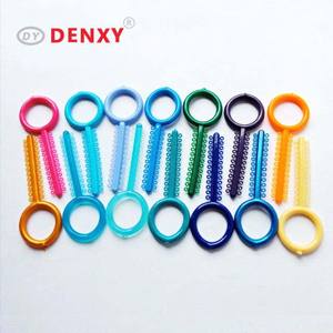 Vendite calde <span class=keywords><strong>Denxy</strong></span> legatura ortodontica dentale cravatta elastici legatura anelli orto intermascellare elastico anelli - Product Image 1
