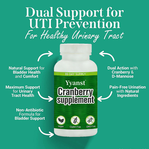 Capsules de D-Mannose et de Canneberge de haute qualité à marque privée pour soulager l'inconfort urétral et améliorer la santé de la vessie - Product Image 3