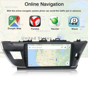 เครื่องรับวิทยุรถยนต์2G 32G 2Din Android10,เครื่องรับวิทยุรถยนต์สำหรับ <span class=keywords><strong>Toyota</strong></span> Corolla <span class=keywords><strong>Altis</strong></span> 2014-2016 Carplay ระบบนำทาง GPS บลูทูธ - Product Image 3