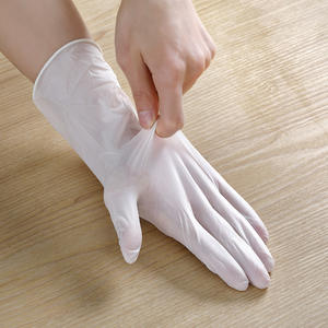 Gants jetables en nitrile 28 cm ultra fins sans poudre de qualité alimentaire pour le camping - Product Image 3