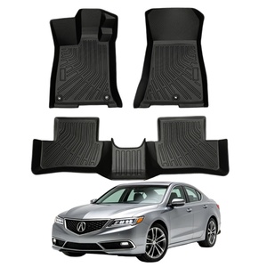 Alfombrillas de Lujo Resistentes para Automóviles Acura TLX/Audens Carens 2015-2020, Alfombrilla de Maletero 3D de TPE para Todo Clima, Garantía de 3 Años, Fácil de Limpiar - Product Image 1