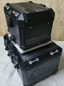 Boîte latérale AYAY <span class=keywords><strong>ADV</strong></span> pour F750/850GS 1250/1200 - Boîte arrière en alliage d'aluminium, trois boîtes, rétrofit/amélioration, capacité 38L+48L - Product Image 4